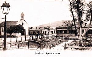 Ain-Sefra - Eglise et Square